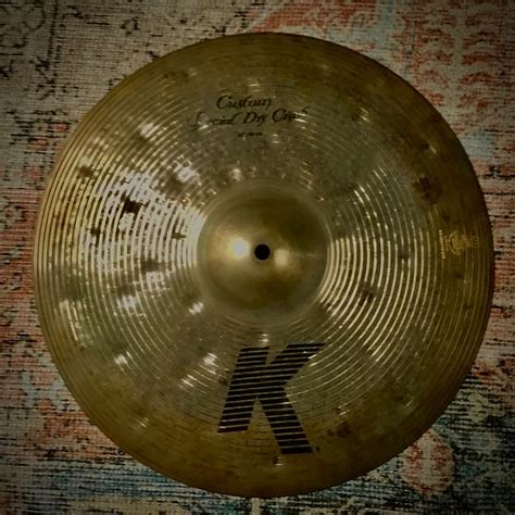 Zildjian K Custom Special Dry Crash Cymbal Present Reverb