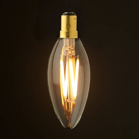 3 Watt Dimmable Filament Led Sbc Candle Bulb