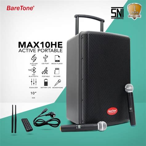 Paket Speaker Baretone Max H Baretone Max He In Baretone