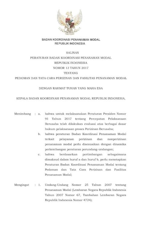 PDF SALINAN PEDOMAN DAN TATA CARA PERIZINAN DAN PDF Filepedoman Dan