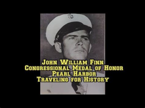 John William Finn Medal Of Honor At Pearl Harbor YouTube