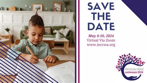 Save The Date For 2024 Infant And Early Childhood Conference