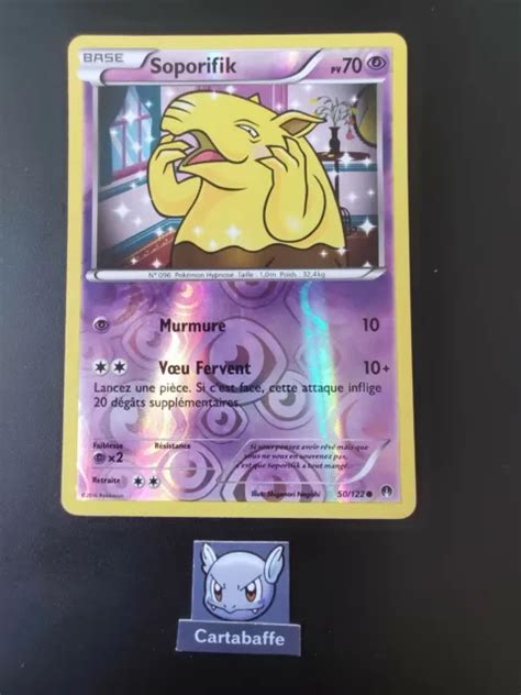 CARTE POKÉMON SOPORIFIK 50 122 Reverse XY Rupture Turbo EUR 1 85