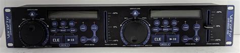 Vocopro Cdg 8800 Pro Dj Karaoke Dual Cd Controller Rack Mount Ebay