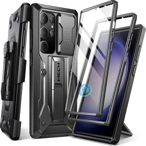 Tongate For Samsung Galaxy S23 Ultra Case Bulit In Slide Camera Cover And Screen