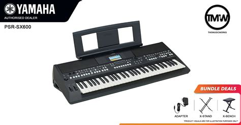 Yamaha PSR-SX600 61-Key Arranger Workstation Keyboard | TMW