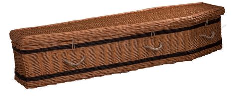 Traditional Wicker (oval) – Coffins by JC Atkinson