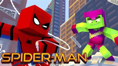 Spiderman Homecoming Origins Minecraft Roleplay Spiderman Vs