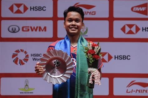 Update Peringkat Bwf Anthony Ginting Tempel Jonatan Christie Ahsan