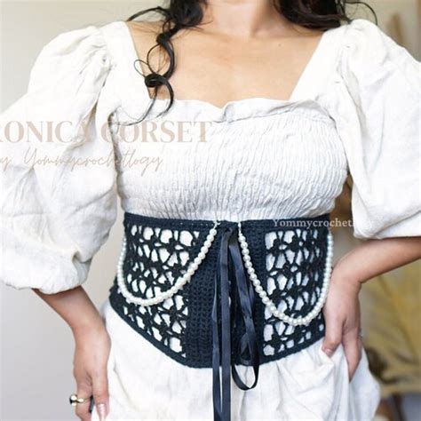 Jewel Corset Crochet Pattern Etsy