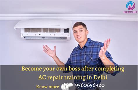 Become Your Own Boss After Completing Ac Repair Training In Delhi