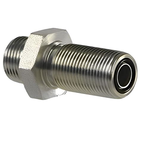 Wholesale Npt Male Orfs Male Bulkhead Zinc Plated Fitting