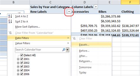 Excel Pivot Table Filter Date By Quarter And Years | Brokeasshome.com