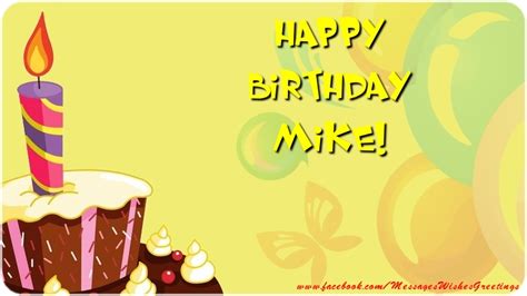 Today Is All About You Mike Happy Birthday Balloons Cake