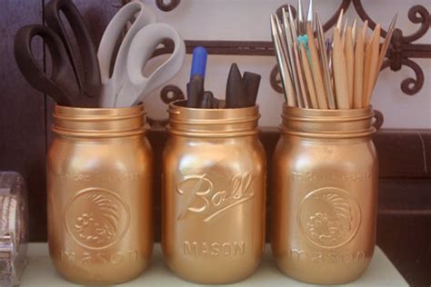 Diy Golden Mason Jars Factory Direct Craft Blog