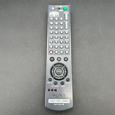 Sony Rmt V A Remote For Sony Combo Slv D Slv D Slv D P Slv