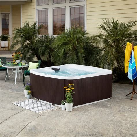 Lifesmart Spas Leganza 6 Person 90 Jet Rectangular Hot Tub With Ozonator