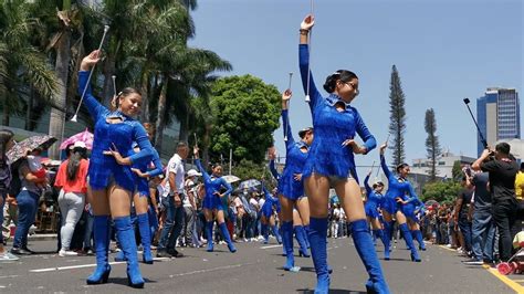 Desfile Del Comercio San Salvador Banda Musical Insa De Santa Ana