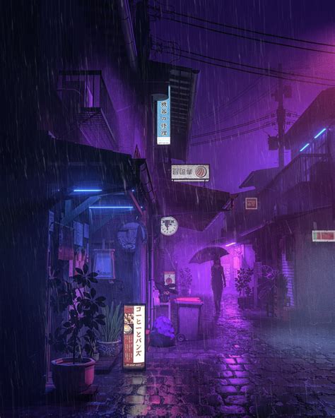 Artstation Purple Rain