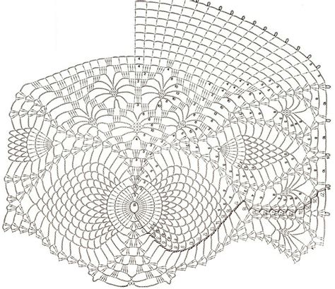 Unique Crochet Doily Diagram