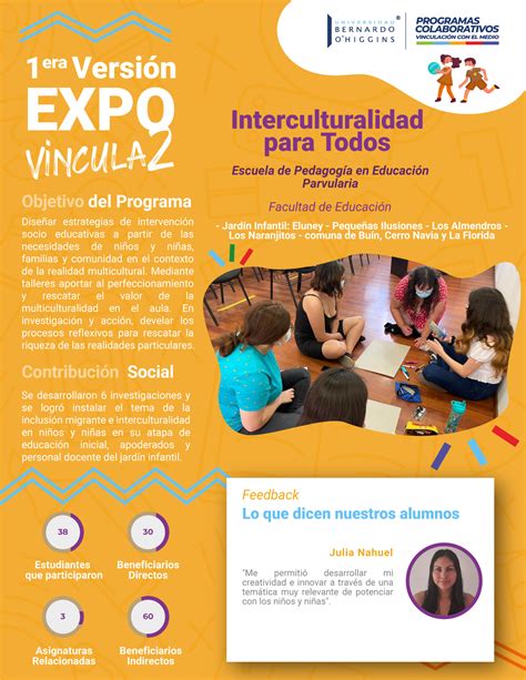 Programa Colaborativo Escuela De Pedagog A En Educaci N Parvularia