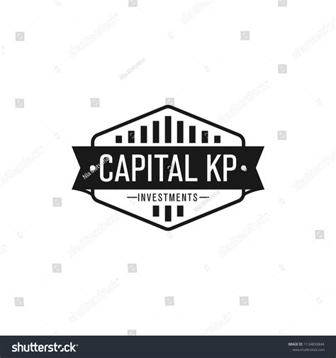 Capital Logo Design Royalty Free Stock Vector 1134850844