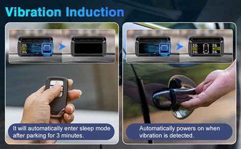 Vtopek Tyre Pressure Monitoring System With Detached Bracket Wireless