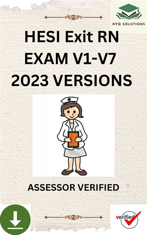 Hesi Exit Rn Exam V V All Updated Versions Etsy