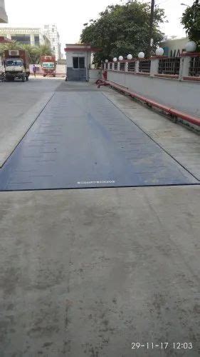 Digital Mild Steel Pit Type Weighbridge Weighing Capacity 100 Kg At