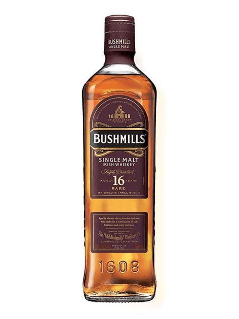 Bushmills 16 Year Single Malt Irish Whisky 750ml