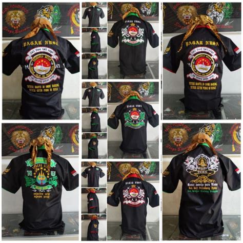 Jual Baju Pagar Nusa Baju Pn Baju Bordir Pagar Nusa Bisa Bayar Di