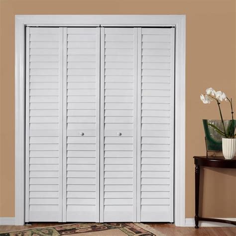 Home Fashion Technologies In X In In Louver Louver White Pvc