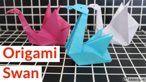 Origami Swan Mastering The Art Of The Intricate Fold Easy Origami