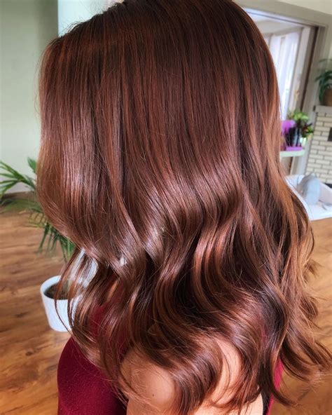 Strawberry Brunette Is The New Way To Add A Hint Of Red To Brown Hair