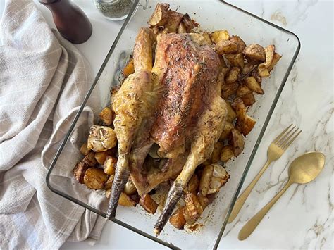 Poulet Roti Et Pommes De Terre Les Recettes De Marie Caroline