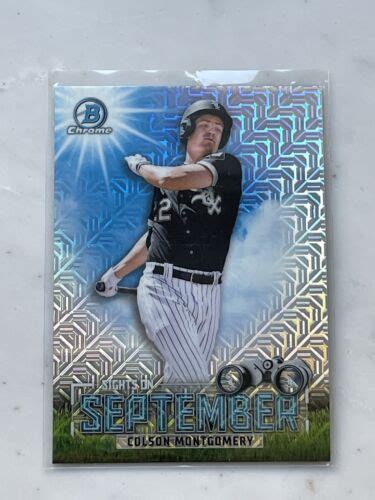 2023 Bowman Chrome Mega Mojo Refractor SightsOnSeptember Colson