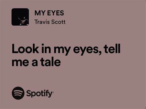 My Eyes Travis Scott