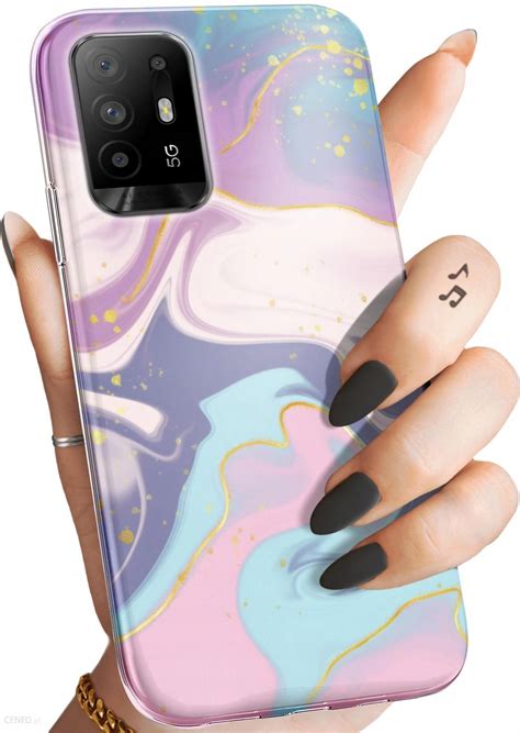 Hello Case Etui Do Oppo Reno 5Z Pastele Ilustracja Case Etui Na