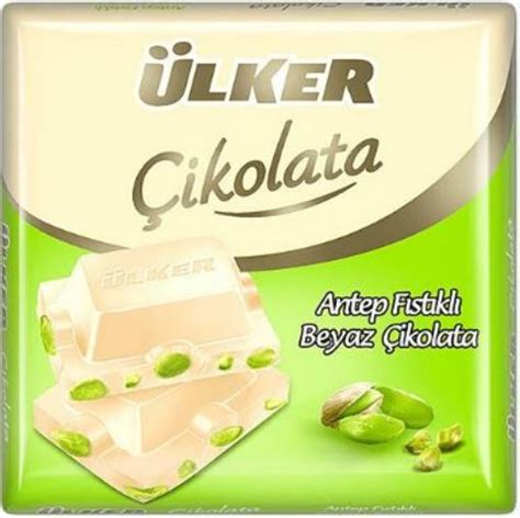 Cmarket Ulker Cikolata White Chocolate With Pistachios 64 G