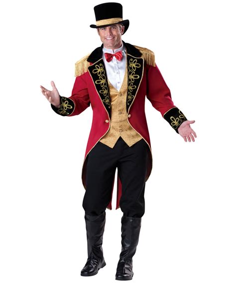 Adult Ringmaster Circus Costume Ringmaster Costumes