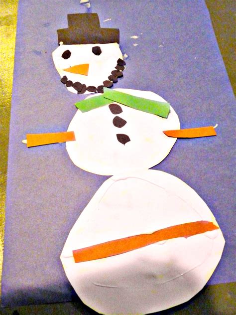 Snowman craft | More Excellent Me