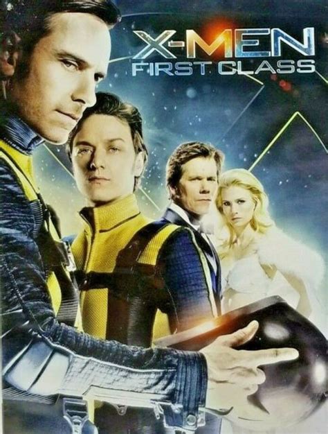 X Men First Class Dvd 2011michael Fassbender James Mcavoy L11 Ebay