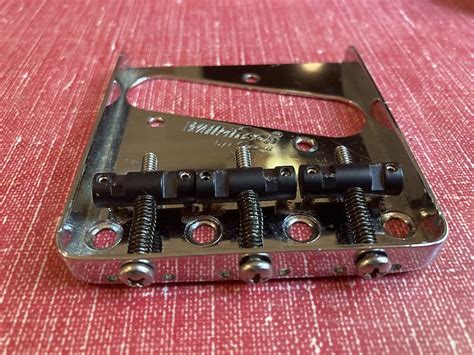 Wilkinson Telecaster 2020 Chrome Graph Tech Saddles Reverb