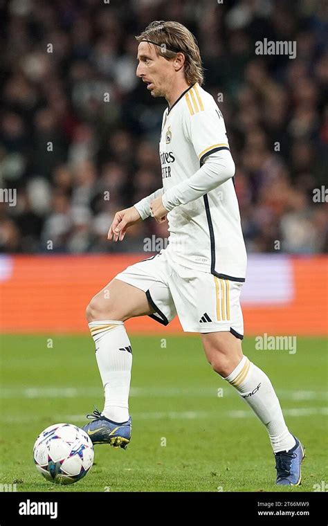 Madrid, Spain. 08th Nov, 2023. Real Madrid CF's Luka Modric during ...