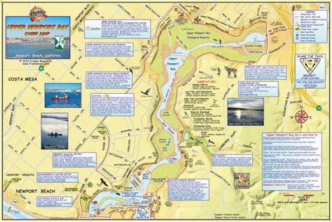 Newport Harbor Guide Map – Franko Maps