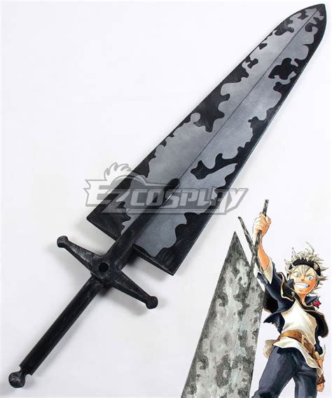 Black Clover Asta Magic Cleaving Sword Cosplay Weapon Prop