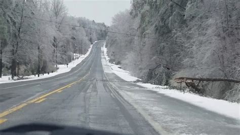 WINTER STORM 2017 DAMAGE IN THE TOWN OF NORTH EAST MARYLAND - YouTube