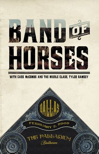 Band Of Horses Poster Poster Dezigner Flickr