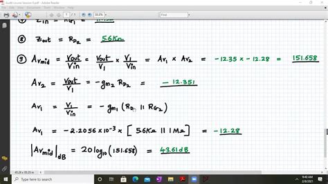 CS CS Cascade Amplifier DC Mid Band Gain Analysis Simulation Using