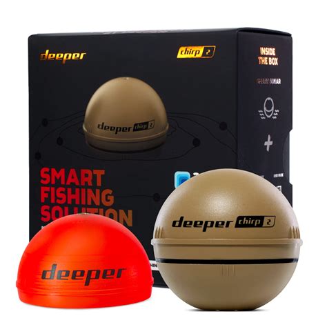 Deeper Chirp 2 Castable And Portable Wifi Fish Finder With Extended